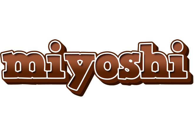 Miyoshi brownie logo