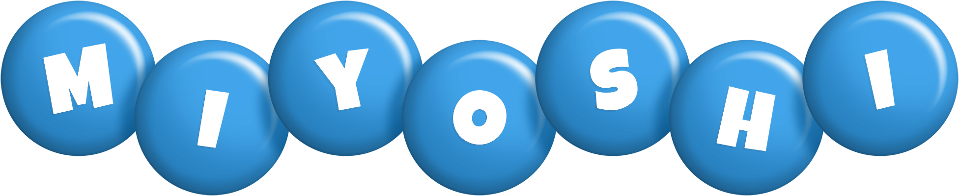 Miyoshi candy-blue logo