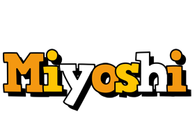 Miyoshi cartoon logo