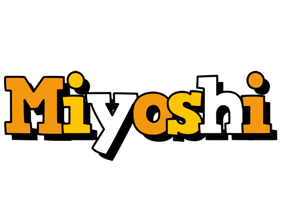 Miyoshi cartoon logo