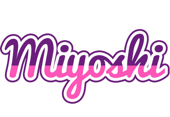 Miyoshi cheerful logo