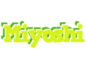 Miyoshi citrus logo