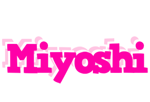 Miyoshi dancing logo