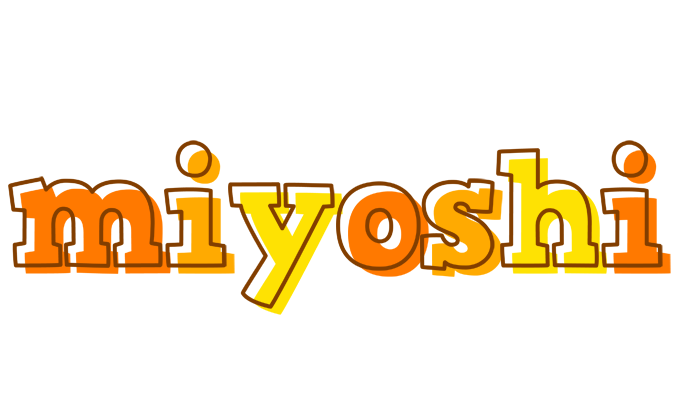 Miyoshi desert logo