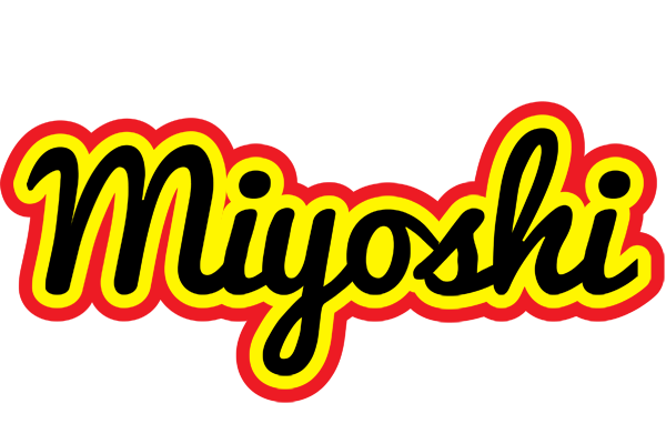 Miyoshi flaming logo