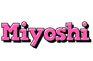 Miyoshi girlish logo