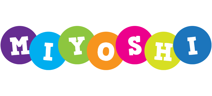 Miyoshi happy logo