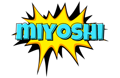 Miyoshi indycar logo