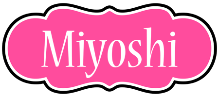 Miyoshi invitation logo