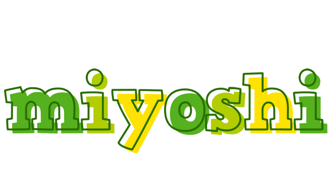 Miyoshi juice logo
