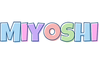 Miyoshi pastel logo