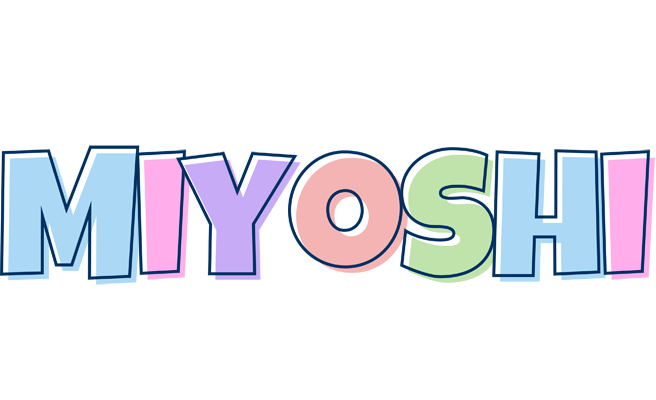 Miyoshi pastel logo