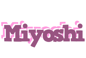 Miyoshi relaxing logo