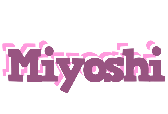 Miyoshi relaxing logo