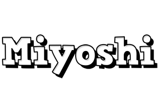 Miyoshi snowing logo