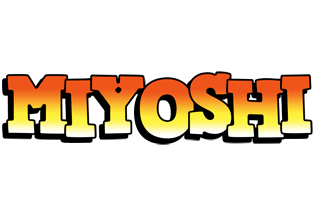 Miyoshi sunset logo