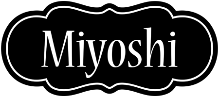 Miyoshi welcome logo