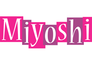 Miyoshi whine logo