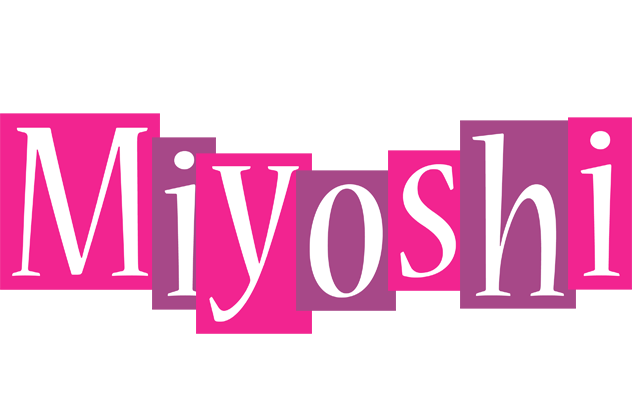 Miyoshi whine logo