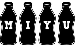 Miyu bottle logo