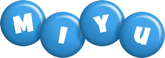 Miyu candy-blue logo