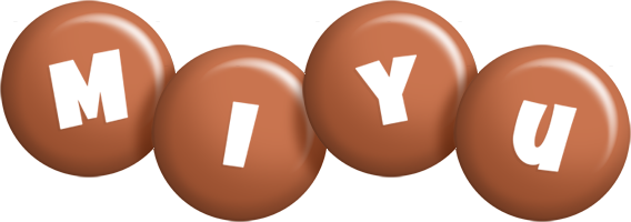Miyu candy-brown logo