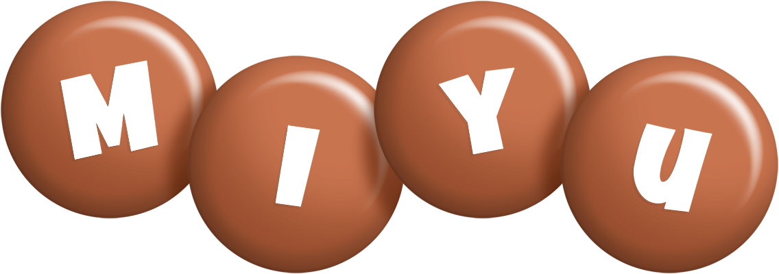 Miyu candy-brown logo