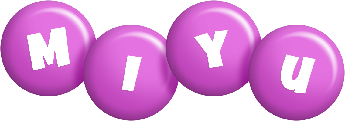 Miyu candy-purple logo
