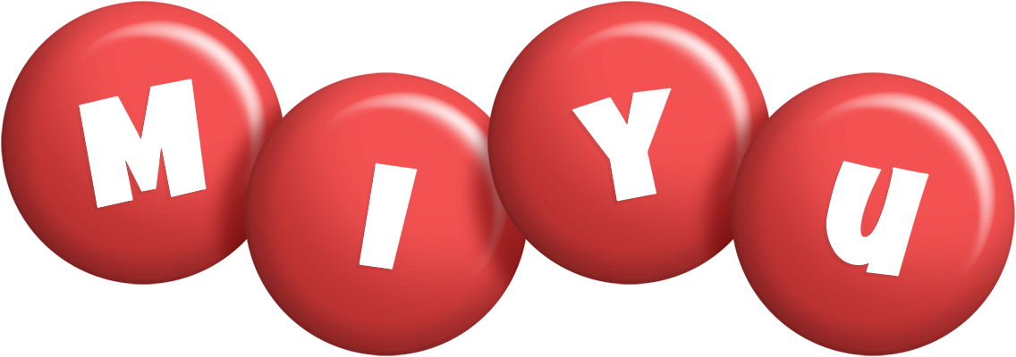 Miyu candy-red logo