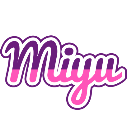 Miyu cheerful logo