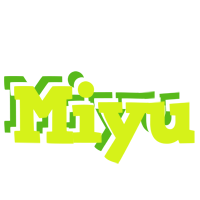 Miyu citrus logo