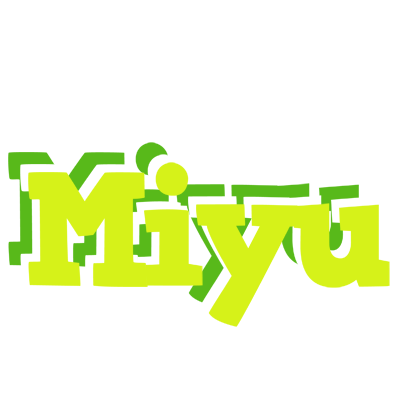 Miyu citrus logo