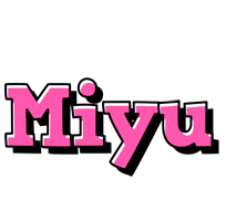 Miyu girlish logo