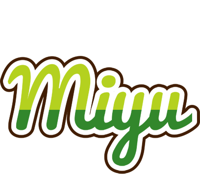 Miyu golfing logo