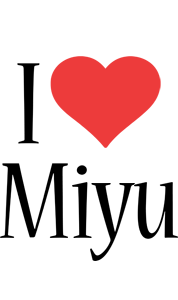 Miyu i-love logo