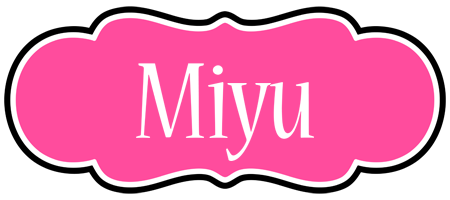 Miyu invitation logo