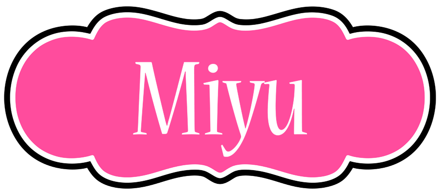 Miyu invitation logo