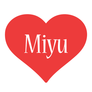 Miyu love logo