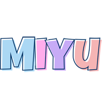 Miyu pastel logo