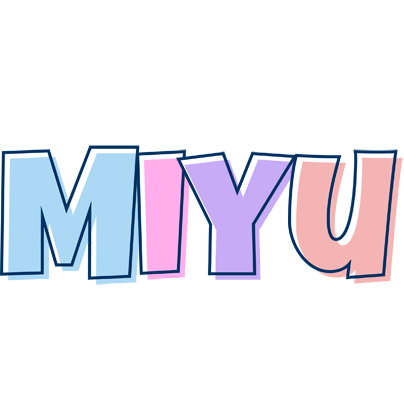 Miyu pastel logo