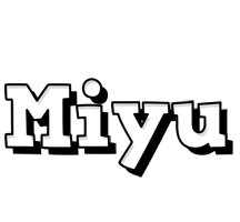 Miyu snowing logo