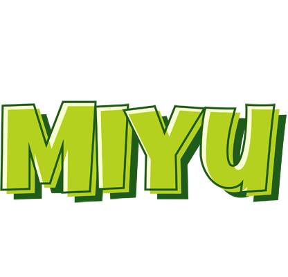 Miyu summer logo