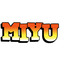 Miyu sunset logo