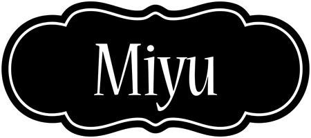 Miyu welcome logo