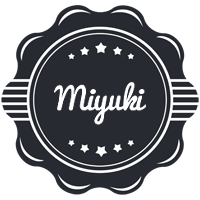 Miyuki badge logo