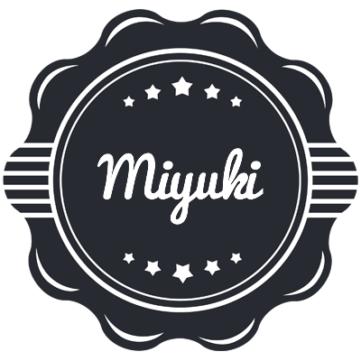 Miyuki badge logo