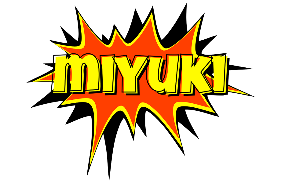Miyuki bazinga logo