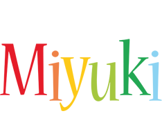 Miyuki birthday logo