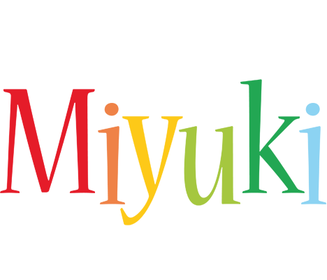 Miyuki birthday logo