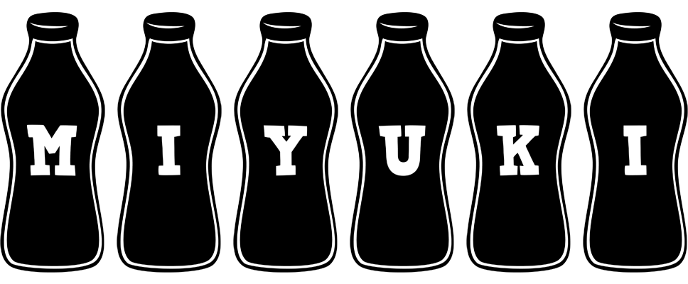 Miyuki bottle logo